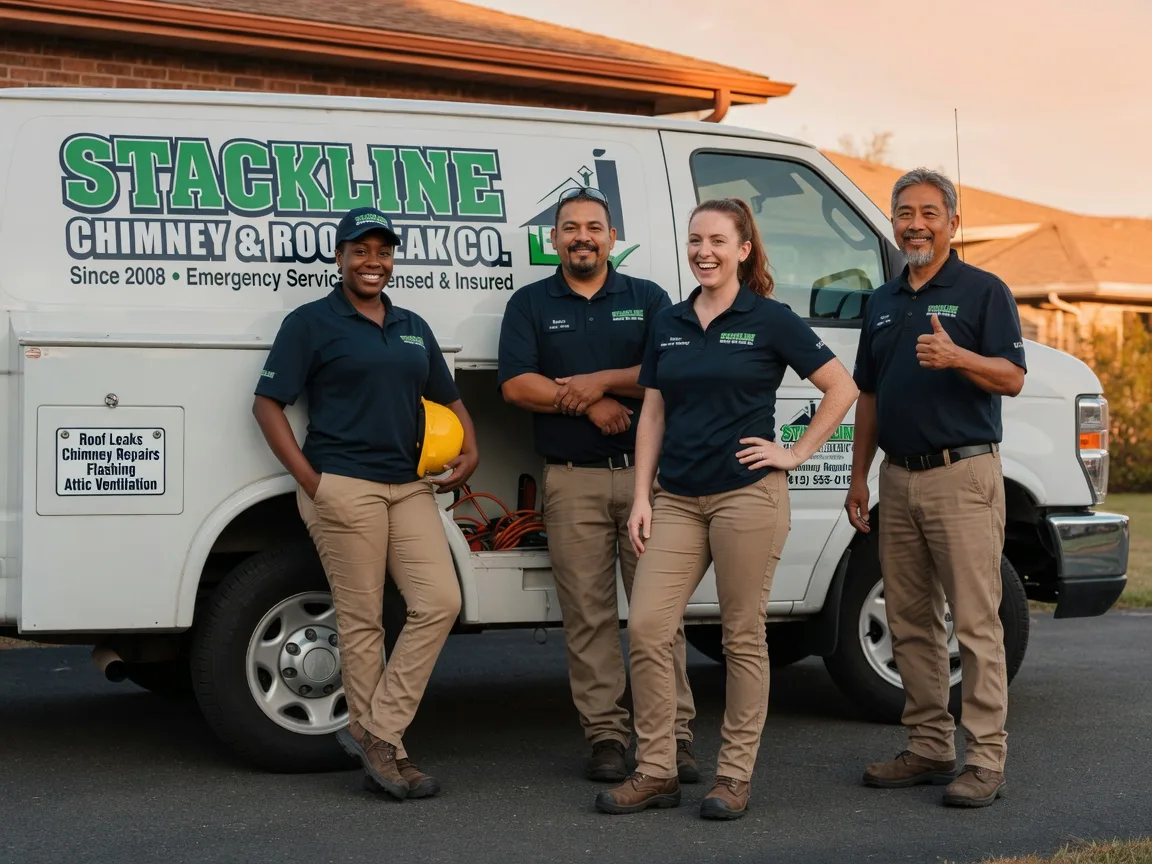 Chimney flashing repair company in Carriere, MS